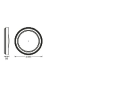 Ma�zeichnung Ledvance SMART  4058075573512 LED Leuchte WiFi  TW SMART 4058075573512