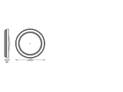 Ma�zeichnung Ledvance SMART  4058075573536 LED Leuchte WiFi  TW SMART 4058075573536