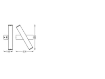 Ma�zeichnung Ledvance SMART  4058075573949 LED Wandleuchte WiFi SMART 4058075573949