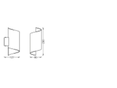Ma�zeichnung Ledvance SMART  4058075574151 LED Wandleuchte WiFi SMART 4058075574151