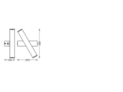 Ma�zeichnung Ledvance SUN  4058075575936 LED Wandleuchte HCL SUN 4058075575936