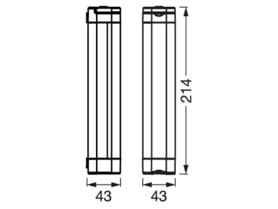 Mazeichnung Ledvance LINEA  4058075759183 Mobile Leuchte LINEA 4058075759183