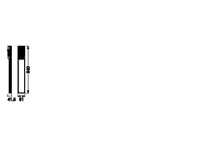 Mazeichnung Ledvance Linea  4058075762251 Unterschrankleuchte 4000K Linea 4058075762251