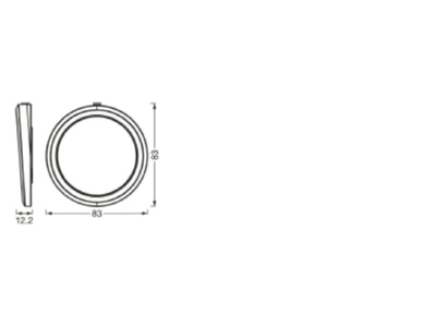 Ma�zeichnung Ledvance SMART  4058075762190 Unterschrankleuchte SMART 4058075762190