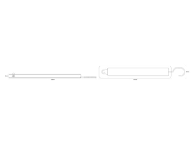 Mazeichnung Ledvance LINEA  4058075504363 mobile LED Leuchte 4000K  weiss LINEA 4058075504363