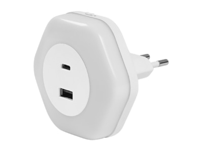 Produktbild Ledvance Lunet  4099854090264 Steckdosen Nachtlicht 3000K  weiss Lunet 4099854090264