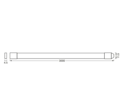 Mazeichnung Ledvance Smart  4099854095160 LED Stripe 3m  WiFi 2700 6500K  weiss Smart 4099854095160