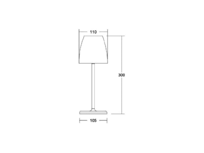 Ma�zeichnung Brumberg 60331183 LED Solartischleuchte 3000 K schwarz
