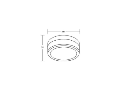 Ma�zeichnung Brumberg 57180150 Anbauleuchte 2x E27