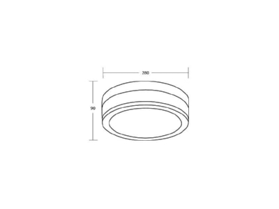 Ma�zeichnung Brumberg 57181150 Anbauleuchte 2x E27