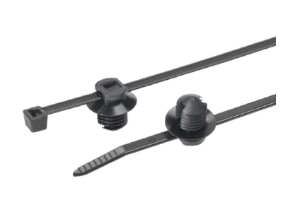 Product image Hellermann Tyton T50RFT10 HS BK D1 Cable tie 4 6x200mm black
