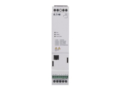 Front view 1 Eaton DE1 127D0FN N20N Frequency converter 200   240V 1 5kW
