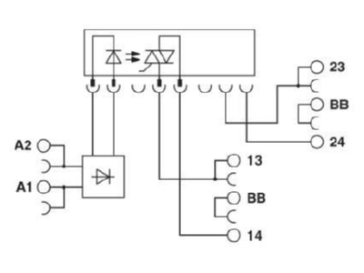 Produktbild 1 Phoenix PLC OSC 24  2982760 Solid State Relaismodul PLC INTERFACE PLC OSC 24 2982760