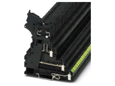 Produktbild 1 Phoenix UT 4 PE L H  3214320 Sicherungs Reihenklemme 0 14 6qmm  28A 500V UT 4 PE L H 3214320