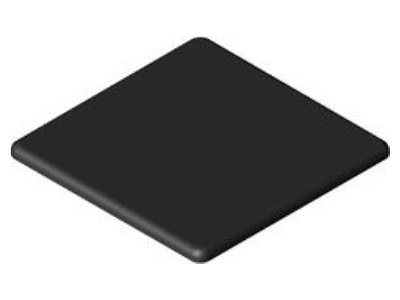 Produktbild 1 Item 0 0 026 37 Abdeckkappe 80x80 schwarz
