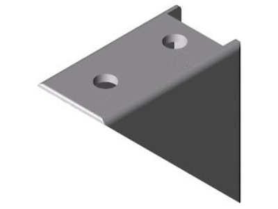 Produktbild Item 0 0 425 06 Winkel weissaluminium