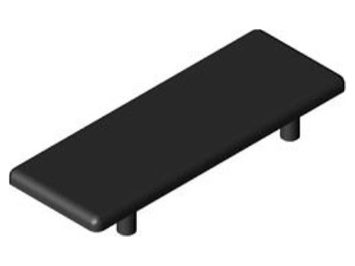 Produktbild Item 0 0 425 07 Winkel Abdeckkappe 40x40 schwarz