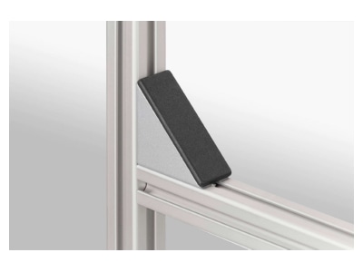 Detailansicht Item 0 0 425 07 Winkel Abdeckkappe 40x40 schwarz