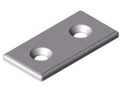 Produktbild Item 0 0 666 35 Lasche weissaluminium