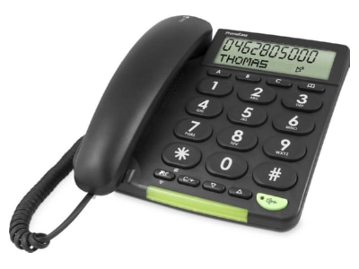 Product image 1 IVS doroPhoneEasy312cssw Analogue telephone with cord black
