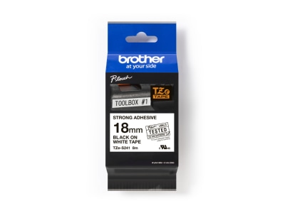 Produktbild Brother TZe S241 Schriftbandkassette BF weiss DF schwarz