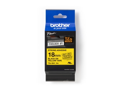 Produktbild Brother TZe S641 Schriftbandkassette BF gelb DF schwarz