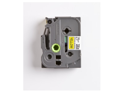 Detailansicht Brother TZe S641 Schriftbandkassette BF gelb DF schwarz