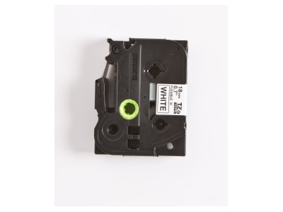 Detailansicht Brother TZe FX241 Schriftbandkassette BF weiss DF schwarz