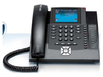 Product image 2 Auerswald COMfortel 1400 IP sw VoIP telephone black
