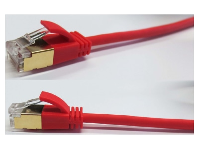Produktbild 2 Wantec 7118 ws 1 5m SSTP Patchkabel Cat 6A ws 1 5m Steck  4mm