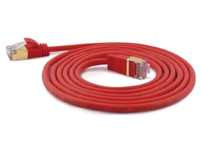 Produktbild 1 Wantec 7157 rt 0 25m SSTP Patchkabel Cat 6A rt 0 25m Steck 4mm