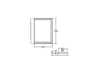 Ma�zeichnung Brumberg 60108183 LED Wandleuchte 3000K schwarz IP54