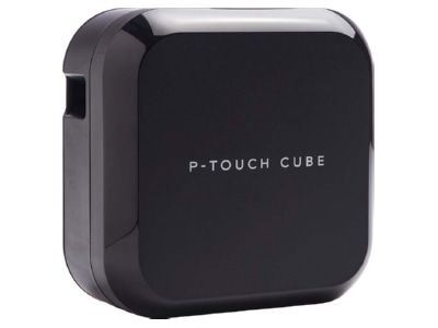 Produktbild Ansicht Links Brother P Touch CUBE Plus sw Beschriftungsgeraet