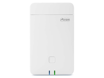 Front view Auerswald COMfortel WS 500S DECT basis station for phone system

