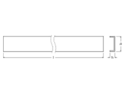 Dimensional drawing LEDVANCE LS AY PC P01 C 2 Accessory for light rope