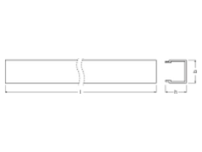 Dimensional drawing LEDVANCE LS AY PC W01 C 2 Accessory for light rope