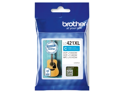 Detailansicht Brother LC 421XLC Tintenpatrone cyan