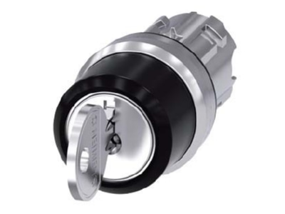 Produktbild 1 Siemens 3SU1050 4BL11 0AA0 Schluesselschalter RONIS Schluesselab  I O II