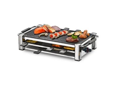 Produktbild 1 Rommelsbacher RCC 1500 Raclette 8er 1500W verchromt