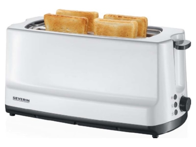 Produktbild Severin AT 2234 ws gr Langschlitztoaster 4 Scheiben