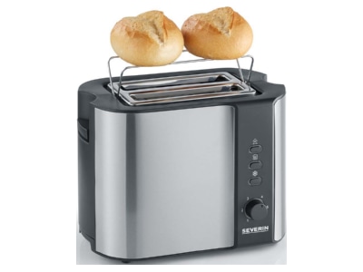 Detailansicht 3 Severin AT 2589 eds geb  sw Toaster 2 Scheiben