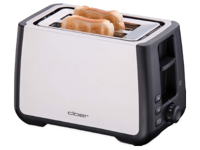 Produktbild Cloer 3569 eds sw Toaster 2 Scheiben XXL