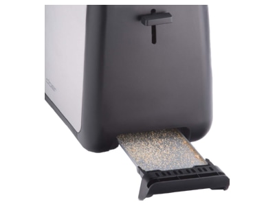 Detailansicht 2 Cloer 3569 eds sw Toaster 2 Scheiben XXL