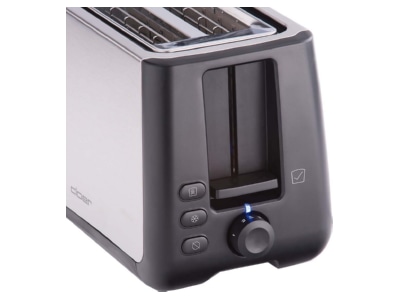 Produktbild 3 Cloer 3579 eds sw Toaster 4 Scheiben XXL