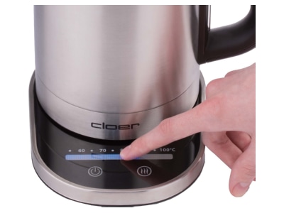 Product image detailed view 5 Cloer 4459 eds Water cooker 1 7l 2200W cordless
