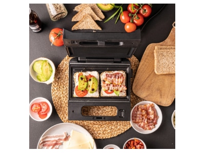 Produktbild 4 Rommelsbacher SWG 700 Max sw eds Multi Toast Grill 3in1  700W