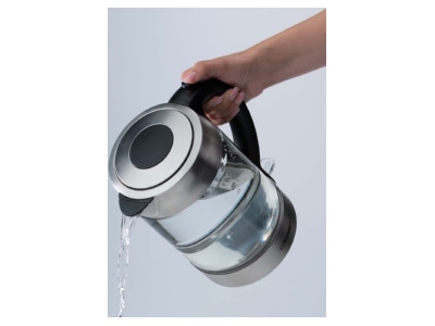 Detailansicht 2 Cloer 4429 eds Glas Wasserkocher bel  1 7L
