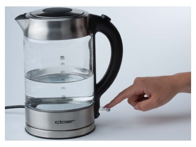 Detailansicht 5 Cloer 4429 eds Glas Wasserkocher bel  1 7L