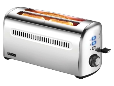 Detailed view 1 Unold 38366 eds 4 slice toaster 1500W stainless steel
