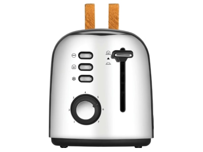 Detailed view 2 Unold 38366 eds 4 slice toaster 1500W stainless steel
